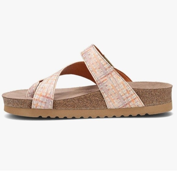 Taos Lola Sandal (Women) - Shell Pink MultiSZ 5.5 - Picture 3 of 6